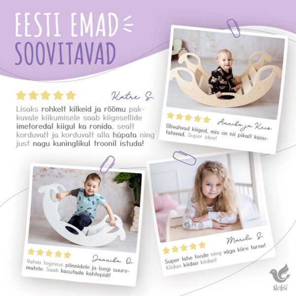 Montessori puidust mänguasi väikelastele