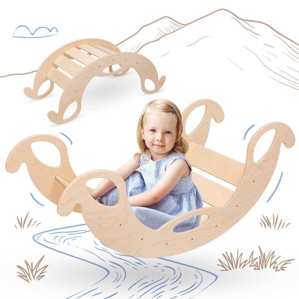 Montessori laipiojimo rėmas vaikams natūralus