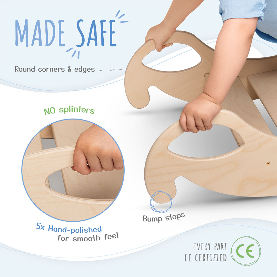safe and durable wooden toy